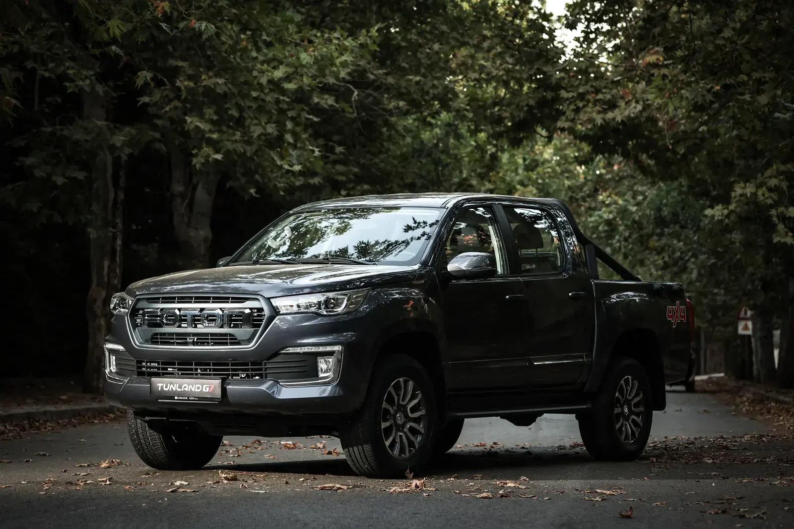 Foton pickup forest shoot