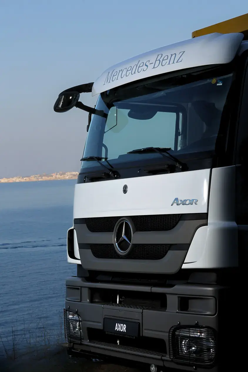 Mercedes-Benz Axor truck portrait