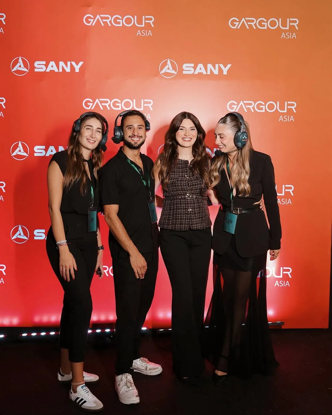 SevenPees crew at the SANY and Gargour Asia event