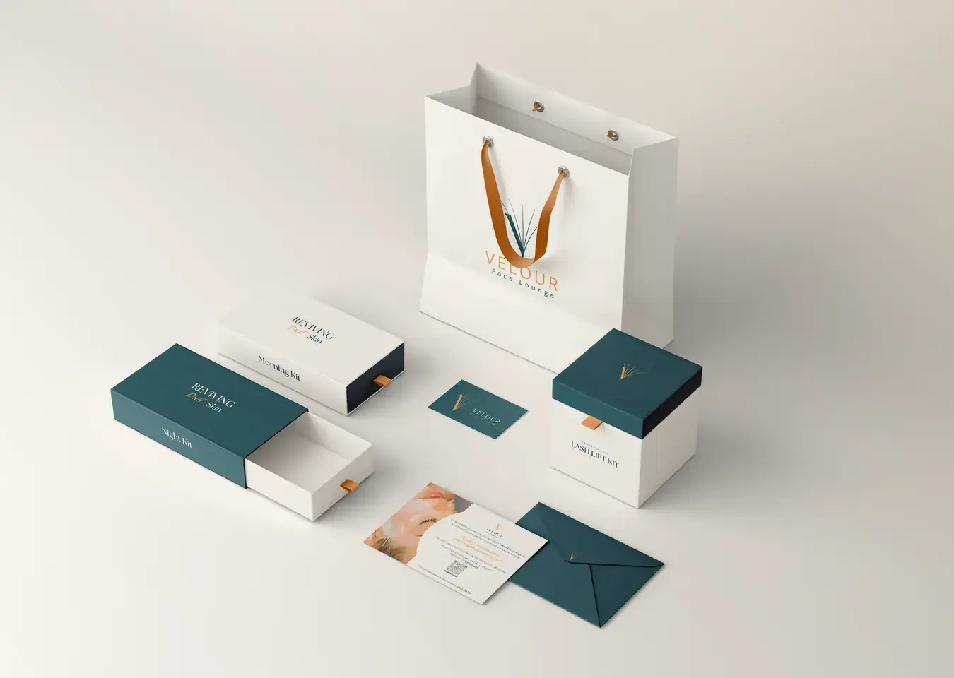 Velour Face Lounge Identity & stationery · SevenPees